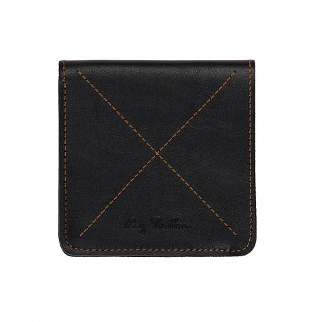  Ray Button Derby Wallet Black/Sand