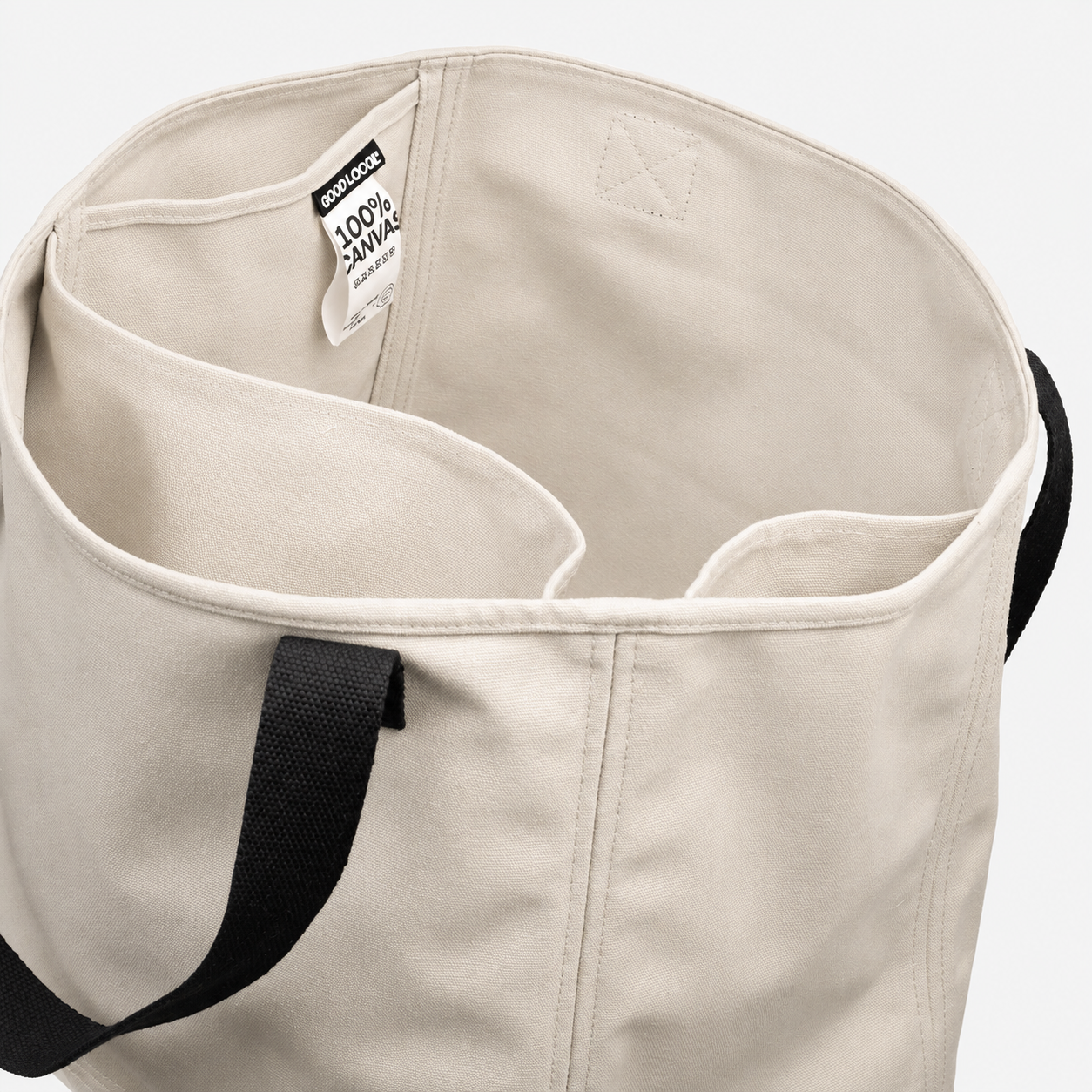 картинка Сумка Shopper Canvas Line Beige Lite от магазина Good local