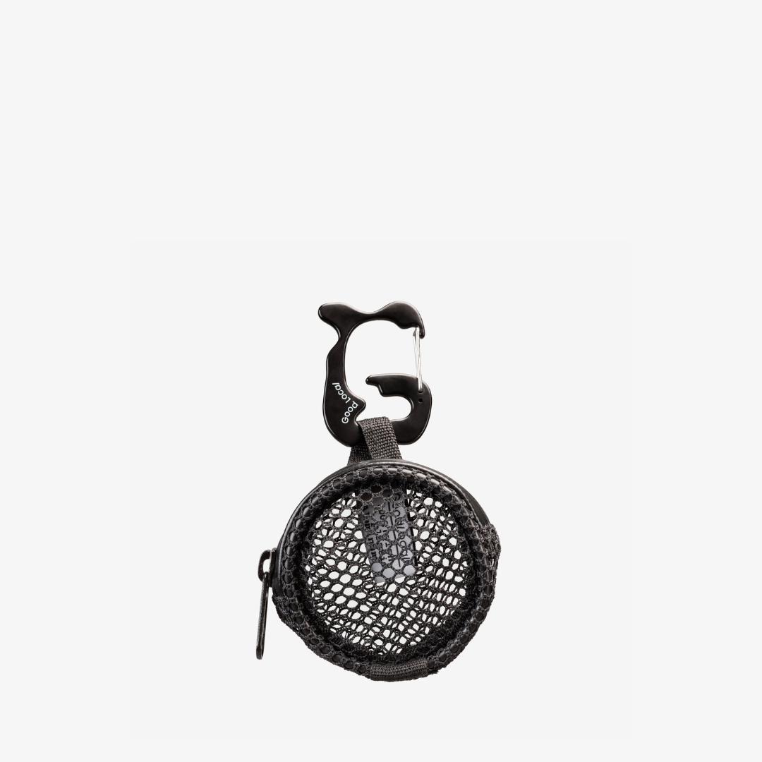 картинка Кошелек Coin Case Mesh Line Black от магазина Good local