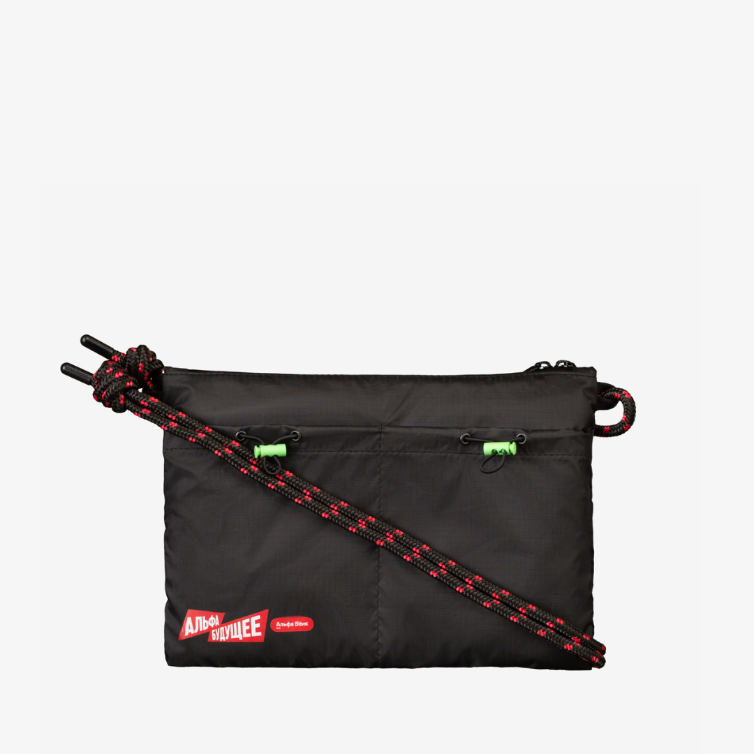 картинка Crossbody Tech Black Alfa Bank от магазина Good local