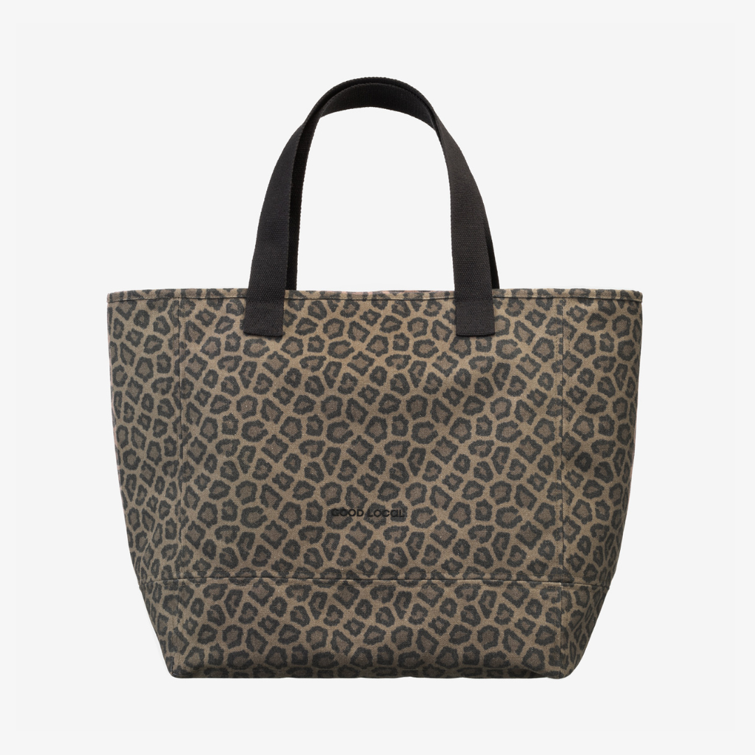 картинка Сумка Shopper Canvas Line Leopard от магазина Good local
