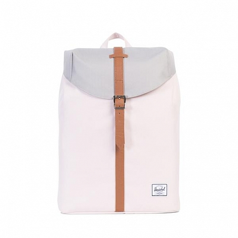  HERSCHEL POST MID-VOLUME Cloud Pink / Ash / Tan Synthetic Leather